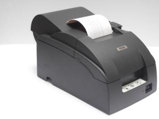 Pokladní jehličková tiskárna Epson TM-U220A - repasovaná Rozhraní: Síťový Print server LAN RJ45