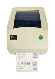 TISKÁRNA ŠTÍTKŮ ( DT,  TT ) ZEBRA TLP3842 3842-10340-0001 USB, Serial, LPT Port - REPASOVANÁ