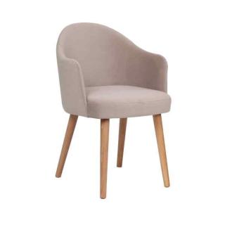 Čalouněná židle Porto (s područkami i bez) Materiál: Dubová kostra, Potah: Látka, Varianta: Klasická židle s područkami