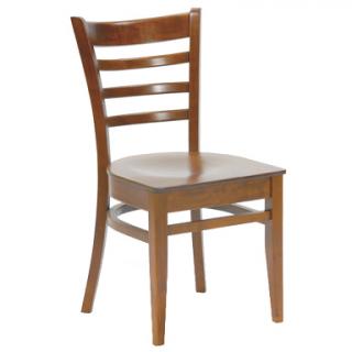 Dřevěná jídelní židle Kali (s područkami / bez područek) Potah: Bez potahu, Varianta: Klasická židle bez područek