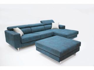 Italská sedací souprava New York Čalounění: Kůže, Šířka: 2,5P (190 cm) + chaiselongue (103 cm)