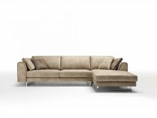 Italská sedací souprava Richmond Čalounění: Kůže, Šířka: 2,5P (224 cm) + chaiselongue (104 cm)