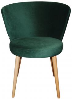 Jídelní židle čalouněná Tulip Materiál: Dubová kostra, Potah: Látka