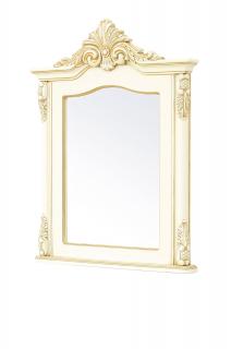 Luxusní zrcadlo Royal Odstín dřeva: Krémová s patinou