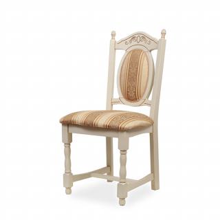Masivní židle ALICIA Varianta: Bílá