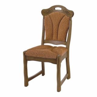 Masivní židle AOSTA Varianta: Rustikální