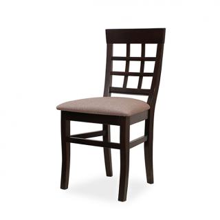 Masivní židle CORFU Varianta: Hnědá