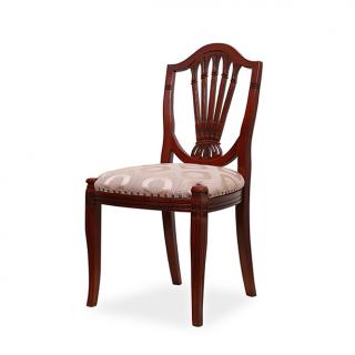 Masivní židle PREXTON Varianta: Bílá s patinou