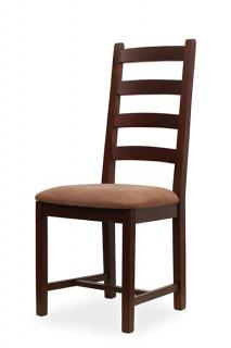 Masivní židle W 321 Varianta: Hnědá