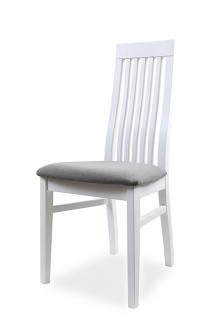 Masivní židle W 911 Varianta: Bílá
