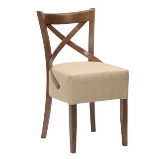 Retro jídelní židle Vento (i s područkami nebo barová) Potah: Látka, Varianta: Klasická židle s područkami