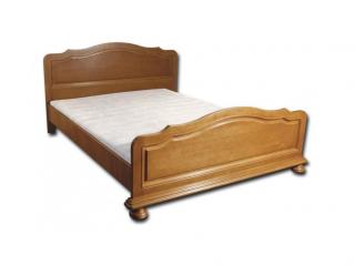 Rustikální manželská postel 160x200
