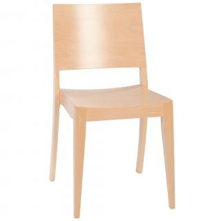 Stohovací židle Sela (i s područkami nebo barová) Potah: Bez potahu, Varianta: Klasická židle bez područek
