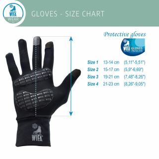 Ochranné rukavice WIFA černá