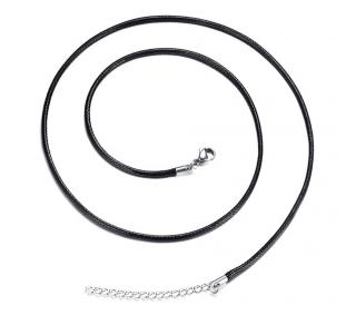 Náhrdelník bavlněná šňůrka 45cm Délka náhrdelníku: délka 45cm tloušťka 1,5mm