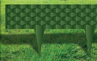 Okraj trávníku Palisada 80 cm RATTANPALISADE-zelená