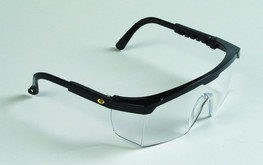 Brýle ochranné čiré, nastavitelná délka stranic