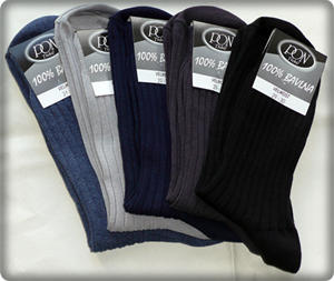 Ponožky 100% bavlna PON velikost 41-42