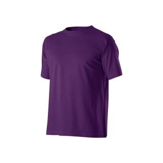 Tričko bavlněné fialové velikost L