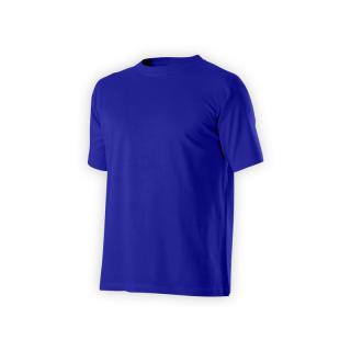 Tričko bavlněné královsky modré velikost L