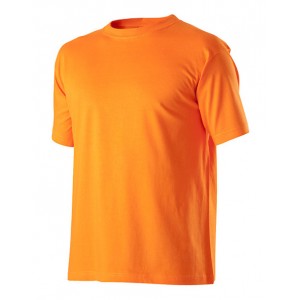 Tričko bavlněné oranžové velikost L