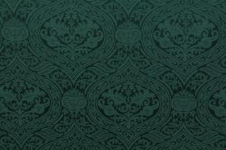 Čalounická textilie v tmavé zelené  CA300 (tkaná textilie na čalounění i závěs)