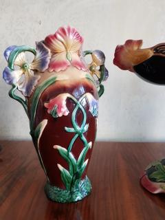 Dekorativní váza v secesním stylu (velká dekorativní váza)