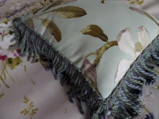 Originální polštář "Magnolie"  OP55 (bavlna, 39cm x 39cm)