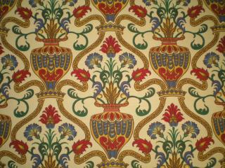Textilie Secese - Art Déco - Historismus (látka vhodná i na stěnové tapetáže)