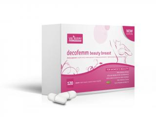 DecoFemm Beauty Breast zvětšení a zpevnění poprsí .: 1 balení 120 kapslí