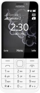 Nokia 230 Dual SIM White Silver (Nokia 230 White Silver Dual SIM)