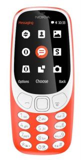 Nokia 3310 Dual Sim Red (Nokia 3310 Dual Sim 2017 červený)