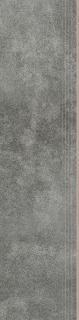 Keramická dlažba Cerrad Apenino Antracyt Schodovka lap 119,7x29,7 cm cena za balení
