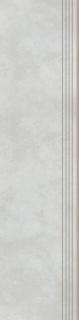 Keramická dlažba Cerrad Apenino Bianco Schodovka mat 119,7x29,7 cm cena za balení
