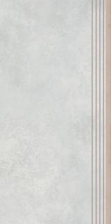 Keramická dlažba Cerrad Apenino Bianco Schodovka mat 59,7x29,7 cm cena za balení