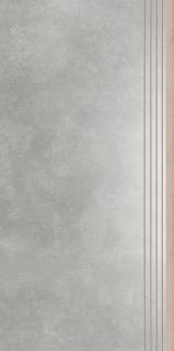 Keramická dlažba Cerrad Apenino Gris Schodovka lap 59,7x29,7 cm cena za balení