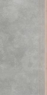 Keramická dlažba Cerrad Apenino Gris Schodovka mat 59,7x29,7 cm cena za balení
