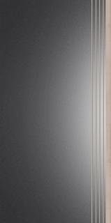Keramická dlažba Cerrad Cambia Black Schodovka lap 119,7x29,7 cm cena za balení