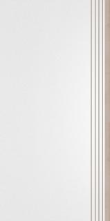 Keramická dlažba Cerrad Cambia White Schodovka lap 119,7x29,7 cm cena za balení