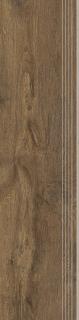 Keramická dlažba Cerrad Guardian Wood Honey Schodovka mat 120,2x29,7 cm cena za balení