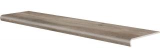 Keramická dlažba Cerrad Mattina Beige Schodovka V-Shape 120,2x32 cm cena za kus