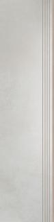 Keramická dlažba Cerrad Tassero Bianco Schodovka lap 119,7x29,7 cm cena za balení