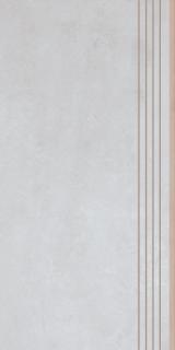 Keramická dlažba Cerrad Tassero Bianco Schodovka mat 59,7x29,7 cm cena z balení