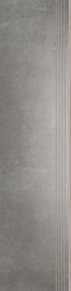 Keramická dlažba Cerrad Tassero Grafit Schodovka lap 119,7x29,7 cm cena za balení