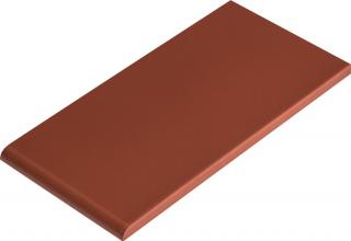 Keramický parapet Cerrad Burgund hladký 24,5x13,5 cm cena za kus