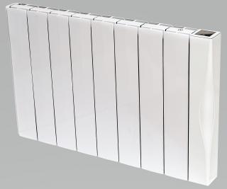 Elektrický radiátor 2000W 58x89x8cm bílý hliníkový IQ Line Stone WiFi s akumulací