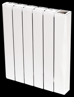 Olejový radiátor 1000W 58x49x8cm bílý hliníkový elektrický IQ Line Oil WiFi