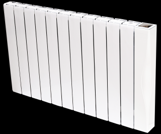 Olejový radiátor 2000W 58x97x8cm bílý hliníkový elektrický IQ Line Oil WiFi