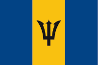 Barbados vlajka