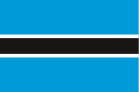 Botswana vlajka